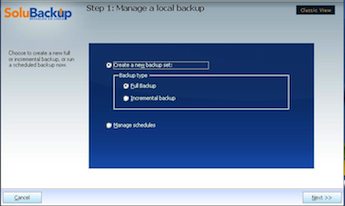 SoluBackup SoluBackup